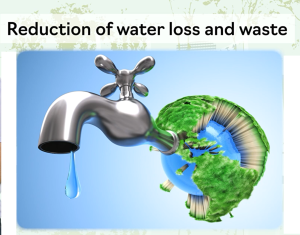  Reduce of water loss